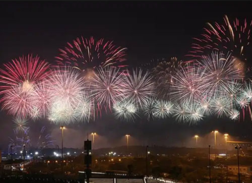 伊犁焰火晚会